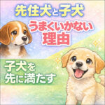 子犬が先住犬と仲良く暮らすために必要なこと