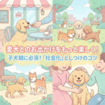子犬のお出かけに必須！色々な場所を楽しむための「社会化」としつけのコツ