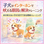 子犬がインターホンで吠える理由と対策