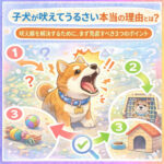 子犬が吠えてうるさい本当の理由とは？