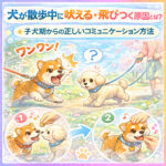 わんちゃんが散歩中に吠える・飛びつく原因とは？