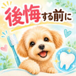 犬の歯磨きで後悔しないために伝えたいこと