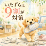 子犬のいたずら対策は環境整備が9割