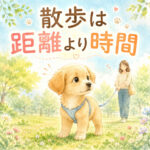 子犬の散歩デビューで失敗しない1つのポイント