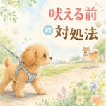 わんちゃんが散歩中に吠える原因と絶対NGな3つの対応