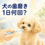 わんちゃんの歯磨きは1日何回？適切な回数と理由を解説