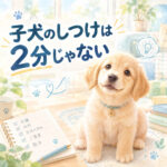 子犬のしつけは2分で決まらない？プロが聞く1つの理由