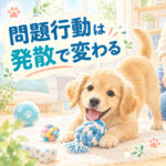 わんちゃんが吠える・噛むのはなぜ？問題行動と発散不足の関係