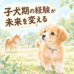 子犬の社会化が大切！吠えや怖がりを防ぐ経験