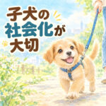 わんちゃんの散歩は健康の秘訣！子犬期の社会化が大切な理由